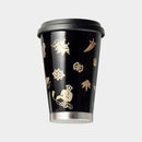 [TUMBLER / WATER BOTTLE] THERMO MUG URUSHI MOBILE TUMBLER TREASURE EXHAUSTION (BLACK) | ECHIZEN LACQUERWARE| TAKUMIICHI