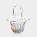 [แจกัน] ตะกร้าดอกไม้ที่ทำด้วยมือ Kaoru สไตล์ | Tsugaru Vidro | aderia