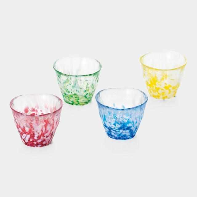 [MUG (CUP)] TSUGARU SCENE FREE GLASS SET | HOKUYO GLASS | TSUGARU VIDRO