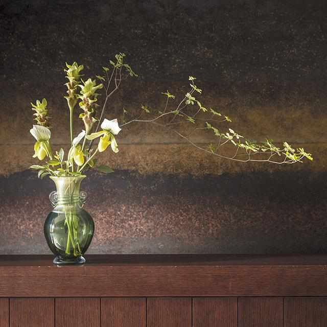 【津輕玻璃】北洋硝子 (ADERIA) 春芽 花瓶