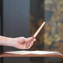 [手扇]男子十二生肖折疊風扇牛honso竹子| Unkindo Fukatsu手風扇|江戶折疊迷