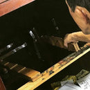 [牆壁裝飾（壁畫）] Kokemusu漆屏山脈系列（4分）| Wajimanuri Studio Raku | wajima漆器