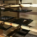 [牆壁裝飾（壁畫）] Kokemusu漆屏山脈系列（4分）| Wajimanuri Studio Raku | wajima漆器