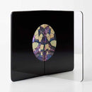 [FIGURINE] STAND MIRROR VISON-VISU_BIG (WHITE BUTTERFLY SHELL & ABALONE SHELL) | SAGARADEN・NOMURA | RADEN