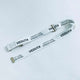 [SASH (OBI)] INDUSTRIAL BELT : WHITE (WITH CLEAR POUCH) | KIMONO | VEDUTA