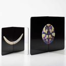 [FIGURINE] STAND MIRROR VISON-VISU_BIG (WHITE BUTTERFLY SHELL & ABALONE SHELL) | SAGARADEN・NOMURA | RADEN