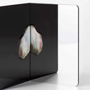 [FIGURINE] STAND MIRROR VISON-VISU_SMALL (BLACK BUTTERFLY SHELL) | SAGARADEN・NOMURA | RADEN