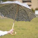 [UMBRELLA] PARASOL STAR BLUE | HAND PRINTING