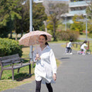 [우산] 양산 별 오렌지 | 핸드 프 린 팅