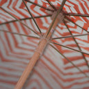 [우산] 양산 별 오렌지 | 핸드 프 린 팅