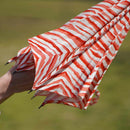 [우산] 양산 별 오렌지 | 핸드 프 린 팅