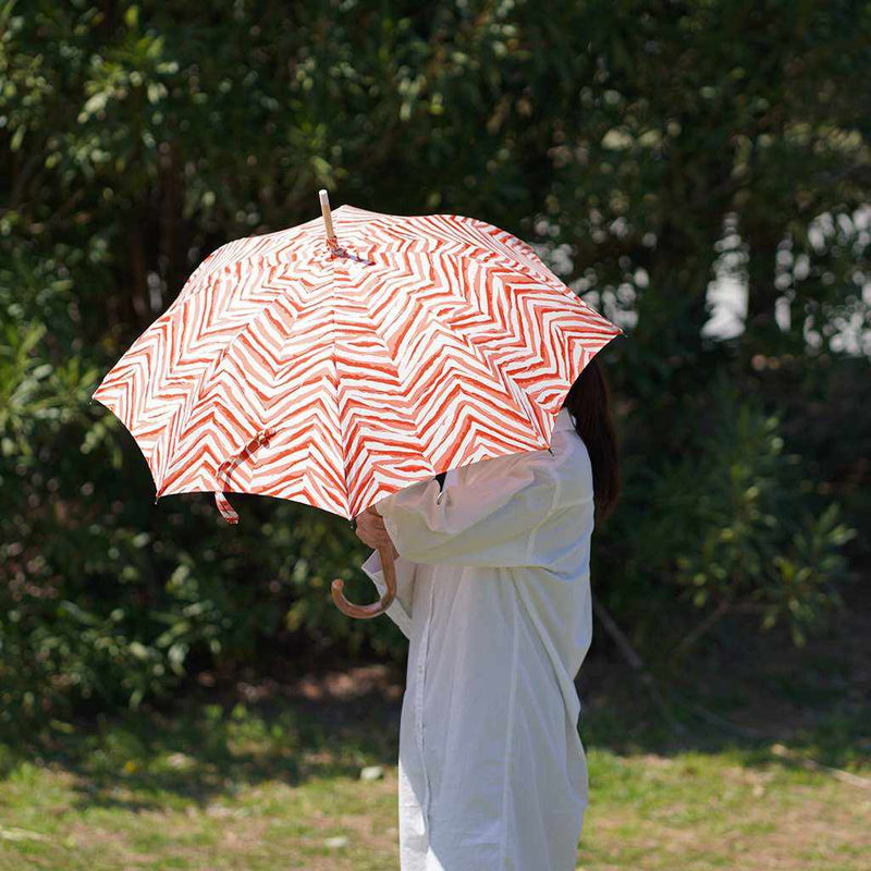 [우산] 파라솔 스타 핑크 | 손 인쇄