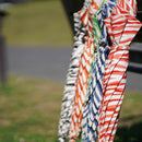 [우산] 양산 별 오렌지 | 핸드 프 린 팅