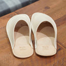 [SLIPPERS] WAXEDLEATHER (IVORY) | LEATHER PROCESSING
