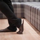 [SLIPPERS] WAXEDLEATHER (DARK BROWN) | LEATHER PROCESSING