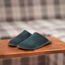 [SLIPPERS] VELOUR (NAVY) | LEATHER PROCESSING