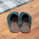 [SLIPPERS] VELOUR (NAVY) | LEATHER PROCESSING