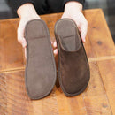 [SLIPPERS] VELOUR (DARK BROWN) | LEATHER PROCESSING