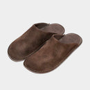 [SLIPPERS] VELOUR (DARK BROWN) | LEATHER PROCESSING