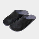 [SLIPPERS] VELOUR (BLACK) | LEATHER PROCESSING