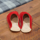 [SLIPPERS] VELOUR (RED) | LEATHER PROCESSING