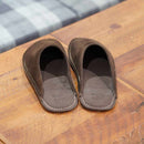[SLIPPERS] VELOUR (DARK BROWN) | LEATHER PROCESSING