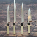[Kitchen (Chef) มีด] MOV HONYAKI YANAGI มีด (240 มม., 270 มม., 300 มม.) | Sakai Forged Blades | Yamawaki Cutlery