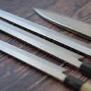 [KITCHEN (CHEF) KNIFE] MOV HONYAKI YANAGI KNIFE (240MM, 270MM, 300MM) MIRROR FINISH | SAKAI FORGED BLADES|YAMAWAKI CUTLERY