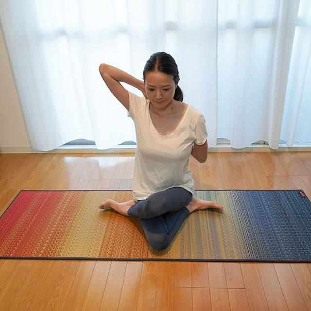 [เสื่อโยคะ] Rush Yoga Mat Joy Red (60 × 180 ซม.) | ทาทามิ