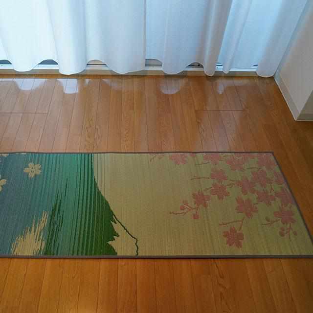 [แผ่นโยคะ] เสื่อโยคะทาทามิธรรมชาติ - ซากุระฟูจิ (60 × 180 ซม.) | ทาทามิ